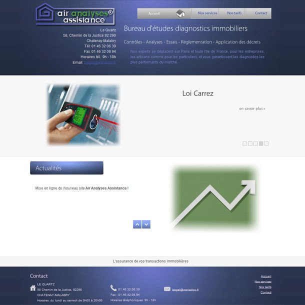 Air Analyses Assistance